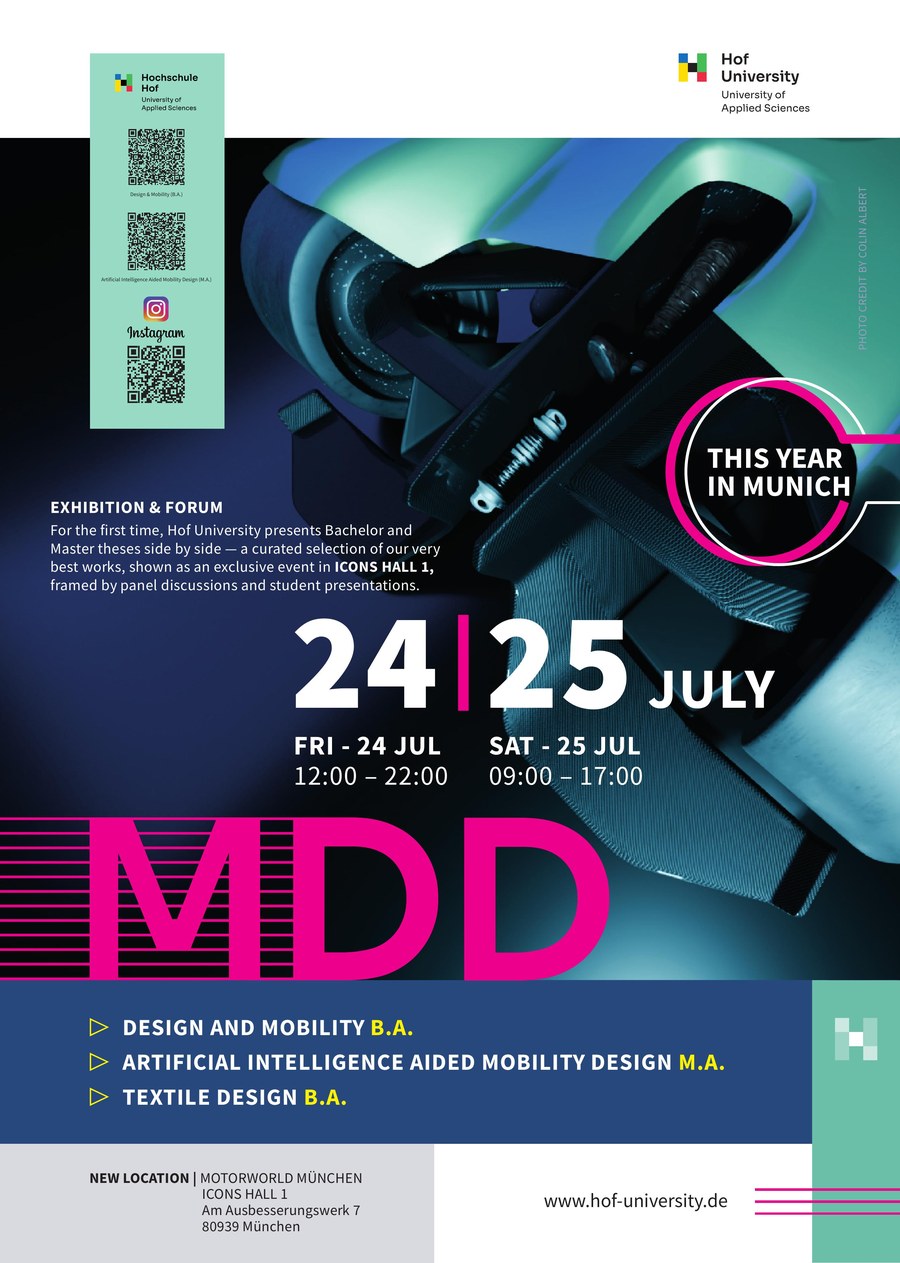 Mobility Design Days 2026 · Plakat A1